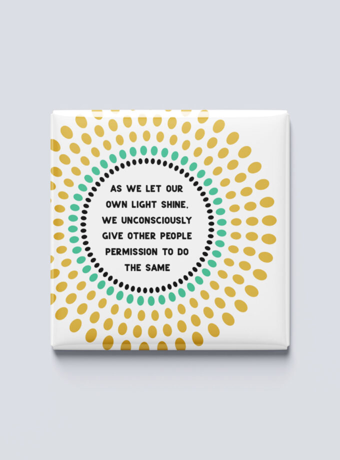 Nelson Mandela Artwork Fridge Magnets