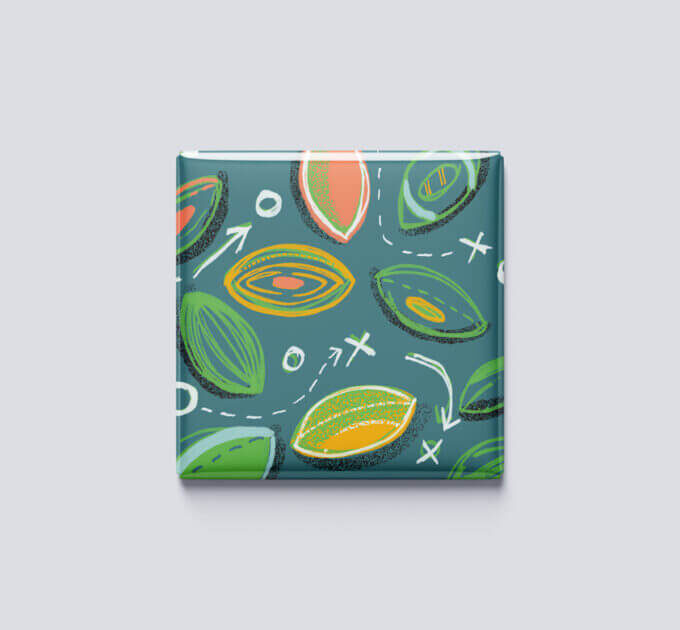 Back the Bokke Fridge Magnets
