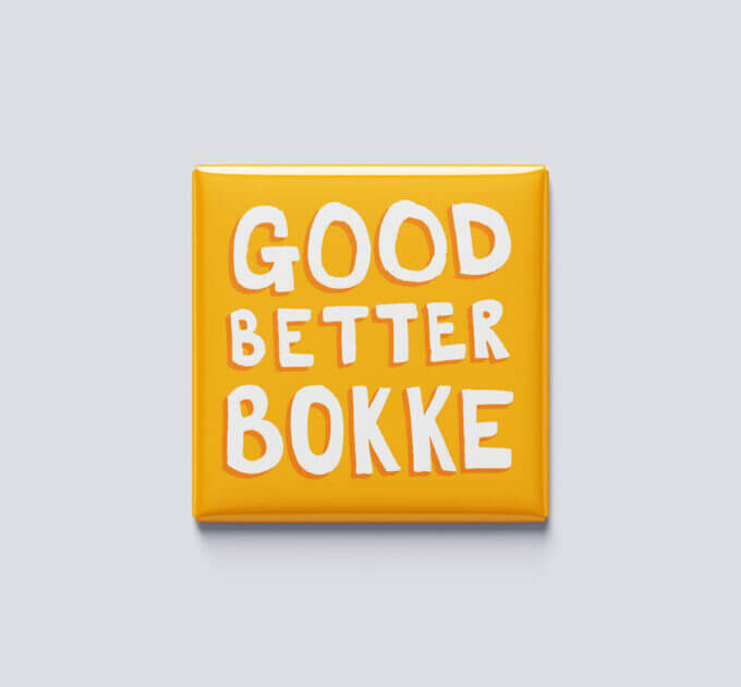 Back the Bokke Fridge Magnets