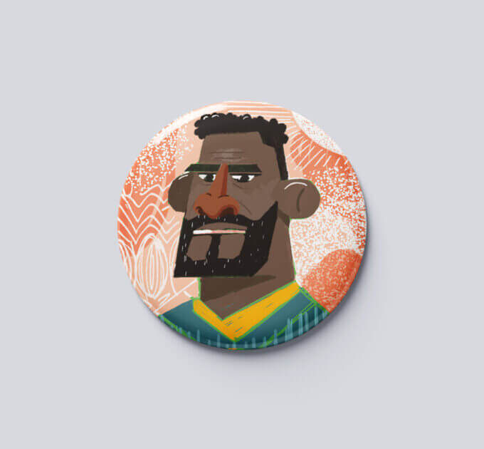 Back the Bokke Fridge Magnets