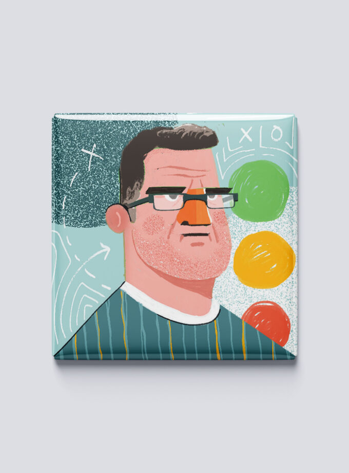 Back the Bokke Fridge Magnets