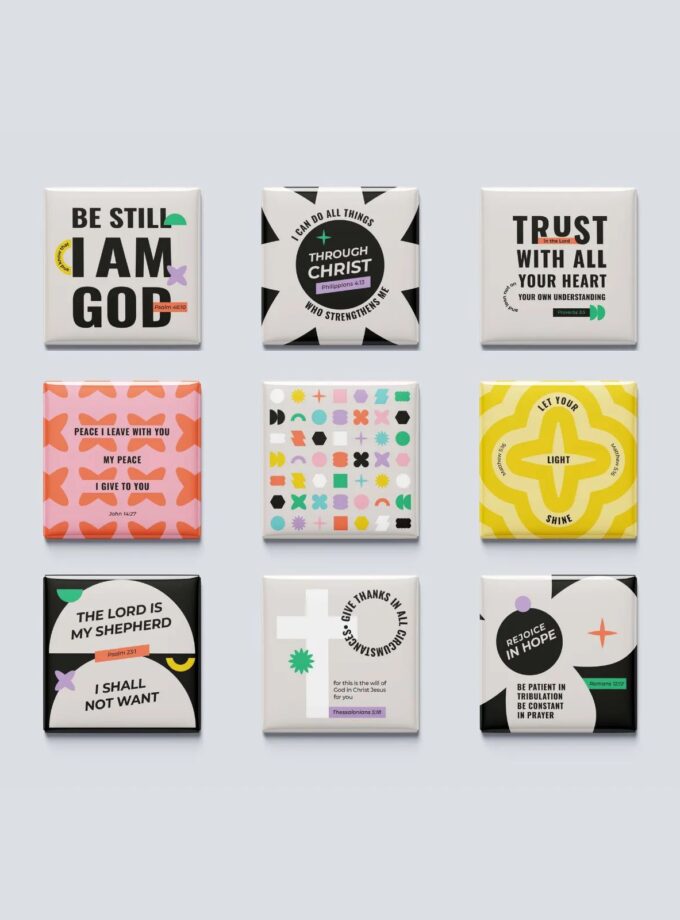 Bible Verse Fridge Magnet Collection